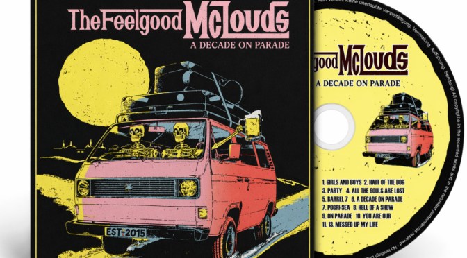 Cover art for The Feelgood McLouds album A Decade On Parade