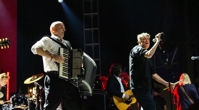 James Fearnley and Spider Stacy of The Pogues