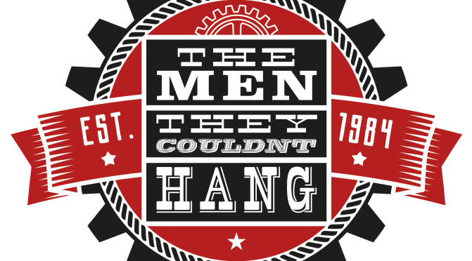 The Men They Couldn't Hang official cog-and-banner logo, Est. 1984